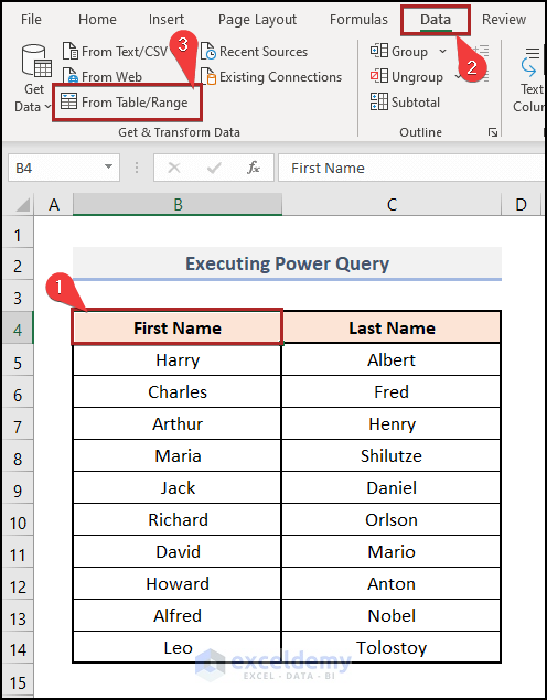 Executing Power Query to Reverse Text to Columns in Excel