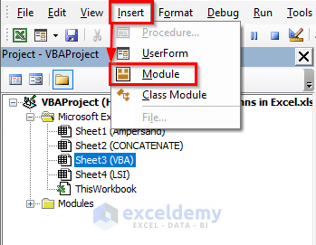 Undo Text to Columns by Applying VBA Code in Excel