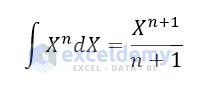 generic equation for the first integral