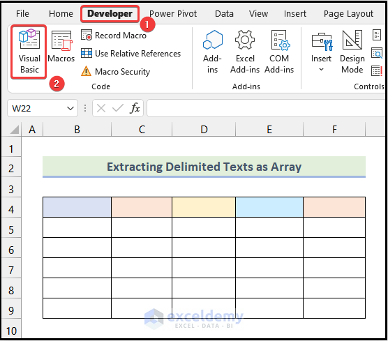 Extracting Delimited Text File into Array in VBA