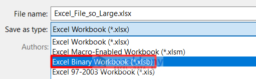 Reasons with Solutions for Being My Excel File So Large