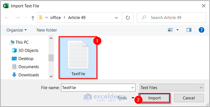 Imposting Text File to Stop Excel from Changing Last Number to 0
