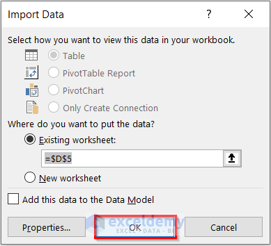 Import Data Dialog Box to Stop Excel from Changing Last Number to 0