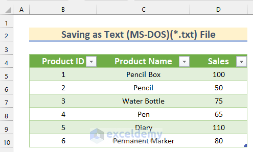 Saving as Text (MS-DOS)(*.txt) File to Remove Commas from CSV File