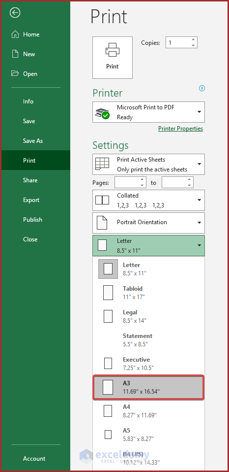 Excel Cutting Off Text When Printing