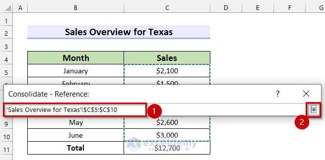 Adding Reference to Link Excel Data Across Multiple Sheets