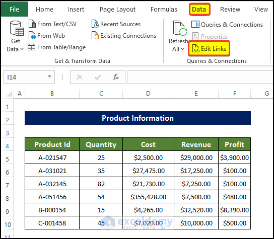 Investigate Saved Location of Source File to solve Excel Links Not Updating Unless Source Open issue