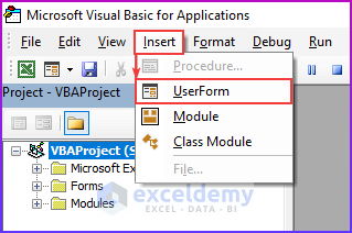 Inserting UserForm to Set Option Button Value in Excel VBA