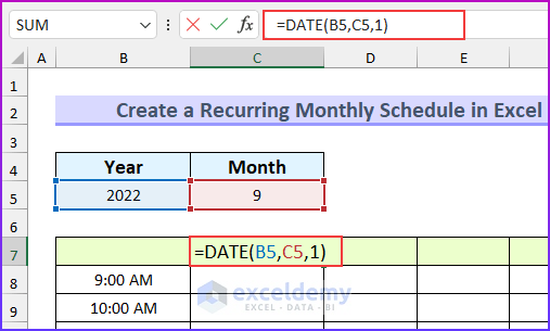 The DATE Function