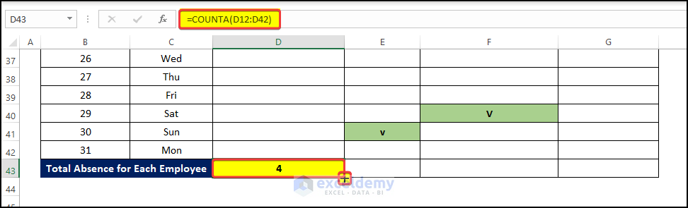 Estimate Final Payment to Create an Employee Timesheet in Excel
