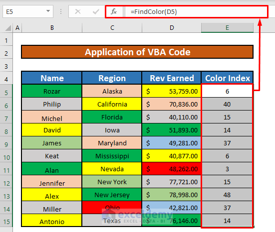 Run VBA Code to Filter by Multiple Colors in Excel