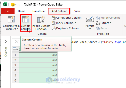 Use Power Query to Insert Current Date and Time