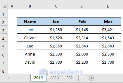 How to Merge Multiple Sheets in Excel