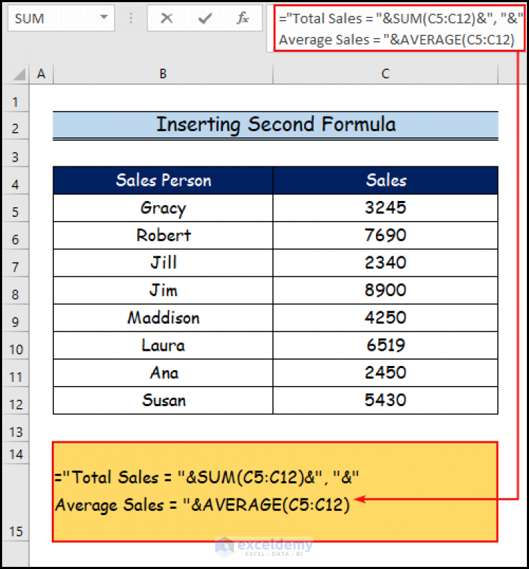 Can I Use Two Formulas In One Cell In Excel Printable Templates