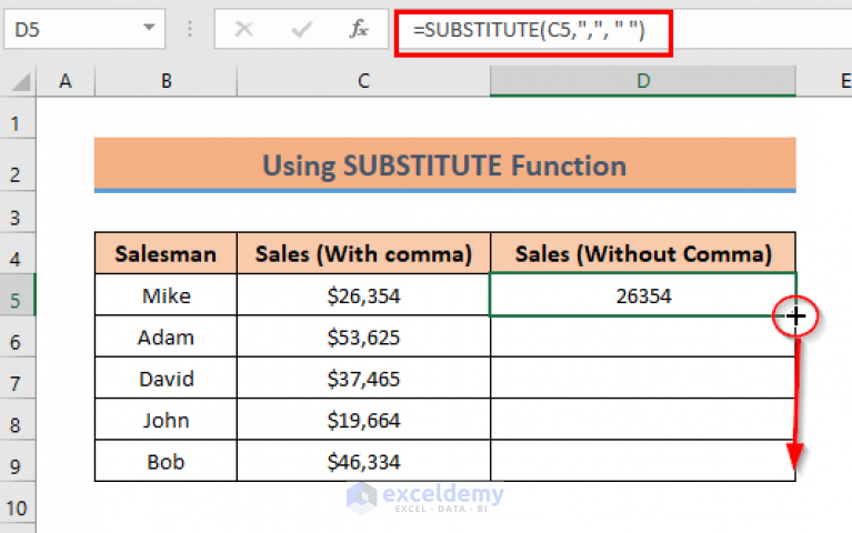 How To Remove Comma From Currency In Excel 6 Handy Tricks 
