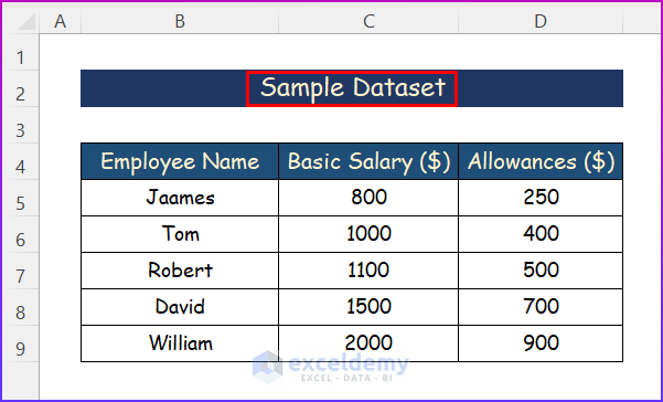 Sample Dataset for Searching Text in Multiple Excel Files