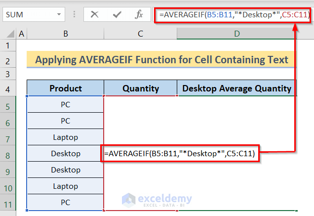 Inserting Formula to Use AVERAGEIF Function for Values Greater Than 0 in Excel