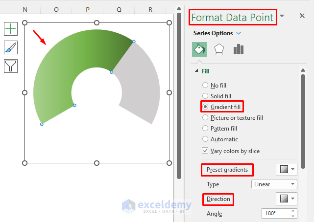 Create Animated Gauge Chart in Excel