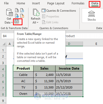 Align Date with Excel Power Query