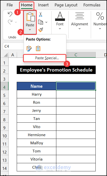 Pasting Data by Paste Special in Excel to Stop Excel Changing Dates to Random Numbers