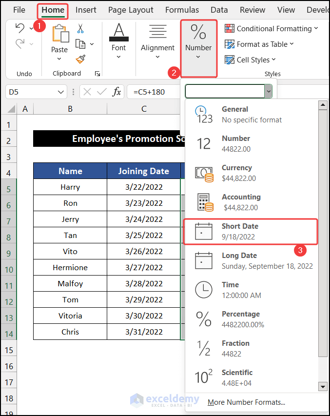 Choosing proper cell format to fix Excel changing dates to random number
