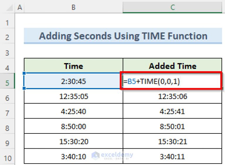 Excel Add Minutes To Time : Formula to add minutes to date+time in ...
