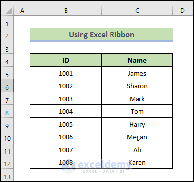  Align Columns in Excel 