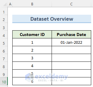 how to autofill dates in excel without dragging
