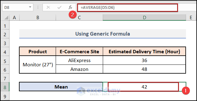 Finding Confidence Interval Using Generic Formula