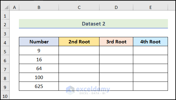 How to Find Nth Root of a Number Using Excel VBA