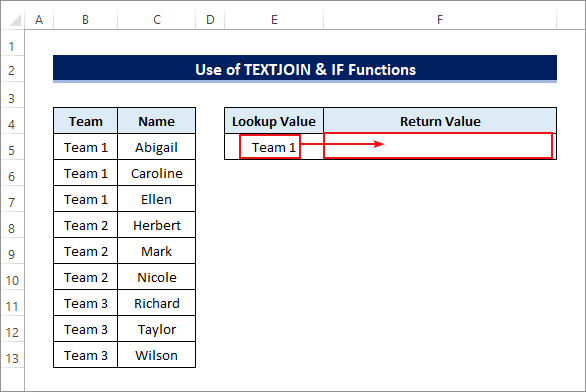 return comma separated values