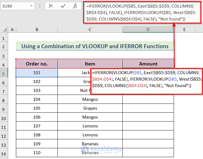 How To Use The VLOOKUP Function With Multiple Criteria In Different how-to-use-the-vlookup-function-with-multiple-criteria-in-different