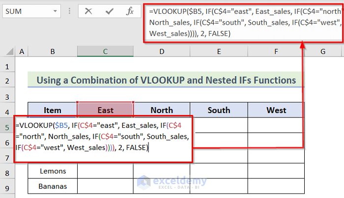 Inserting Formula to Use VLOOKUP with Multiple Criteria in Different Sheets