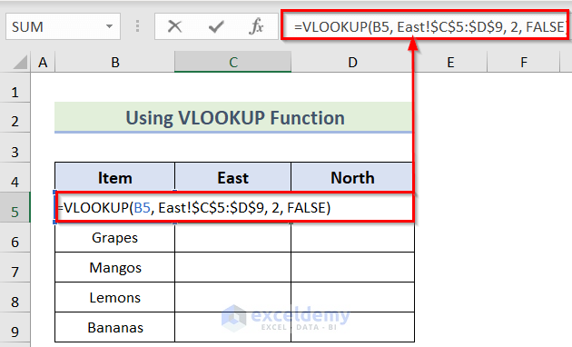 Inserting Formula to Use VLOOKUP with Multiple Criteria in Different Sheets