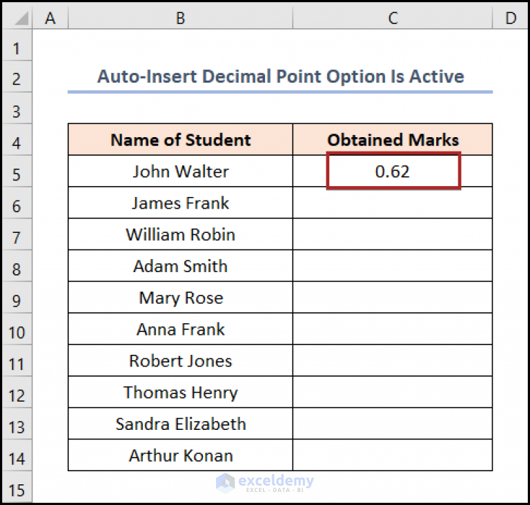Why Excel Is Changing My Numbers To Decimals with Solutions 