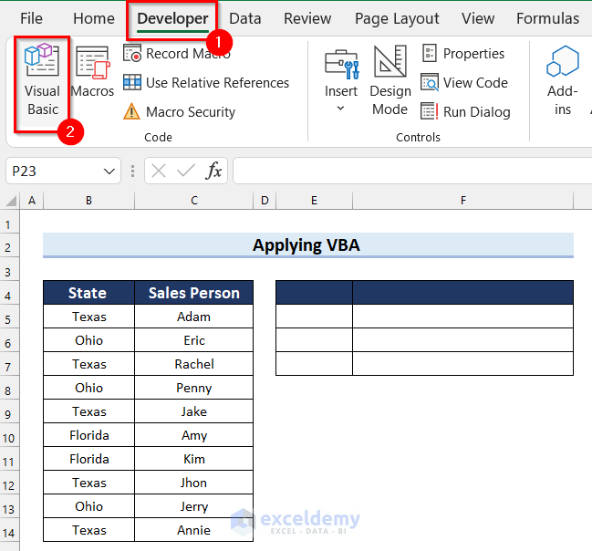Apply VBA to Add Cell Values If Match in Excel