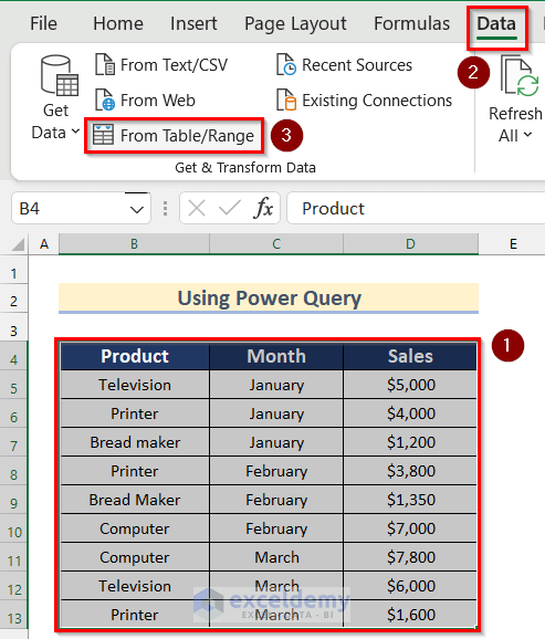 Use Power Query Editor for Analyzing Raw Data in Excel