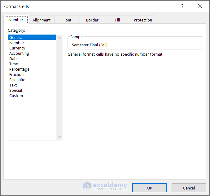 Format Cells Dialog Box to Show full Cell Contents on Hover in Excel