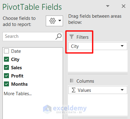 Copy Pivot Data with Report Filters to Another Worksheet