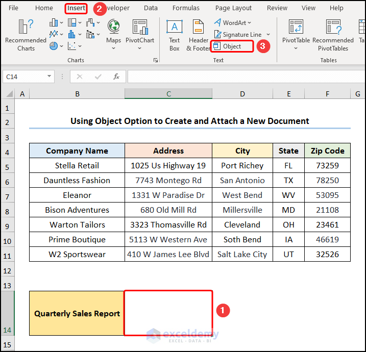 Create and Attach a New Document
