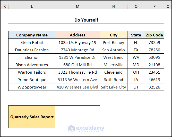 Practice Section for how to attach documents in excel