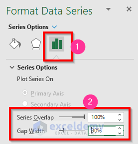Using Vary Colors by Point Option in Excel