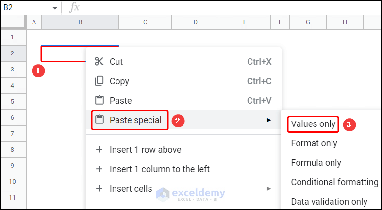 How to Copy and Paste from Excel to Google Sheets (4 Ways)