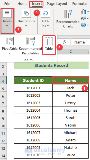 Convert Range to Table to Compare with Power Query