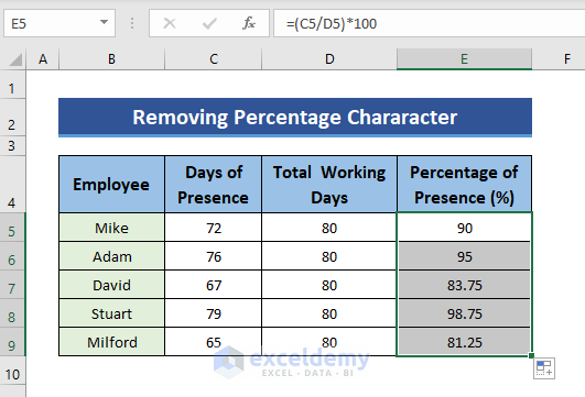 Fixing Why My Percentages Are Wrong in Excel