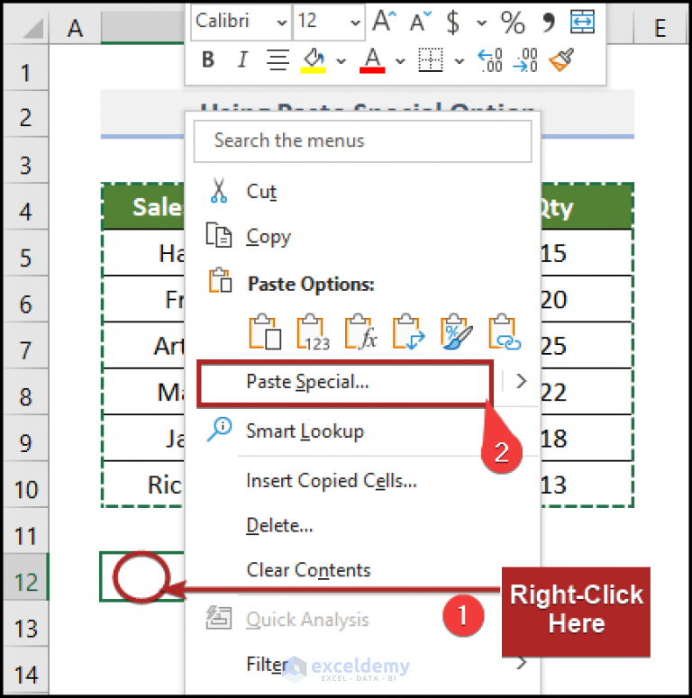 how-to-copy-paste-vertical-to-horizontal-in-excel-2-easy-ways