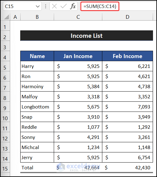Basic data analysis to show difference between CSV and Excel