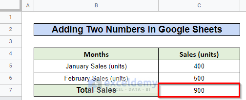 differences between excel and google sheets formulas in adding numbers
