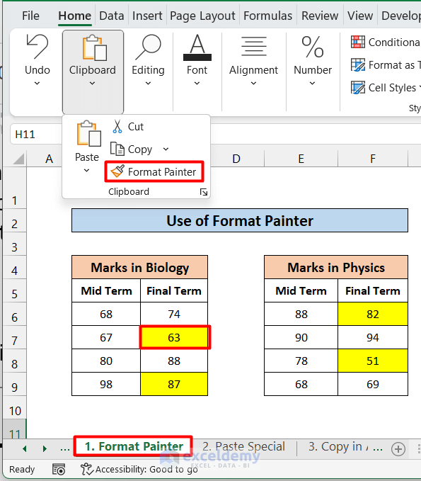 How to Copy Conditional Formatting to Another Sheet in Excel
