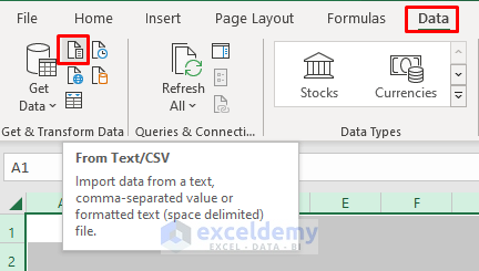 Open CSV with Delimiter Through Excel Power Query Editor